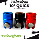 TEN RING | V BAR 10 DEGREE DOWN BOLT QUICK DISCONNECT | COMPOUNDS  | V BAR BOLTS