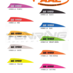 AAE | HYBRID– 1.85  | ARROWS & ACCESORIOS  | VANES