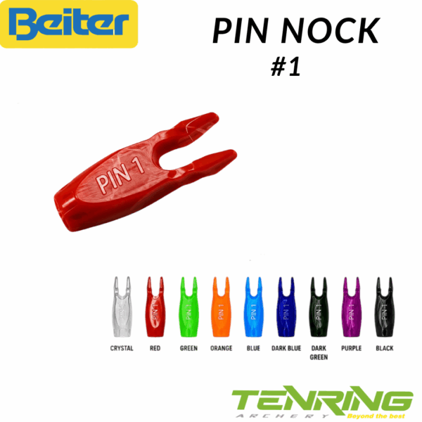 BEITER | PIN NOCK# 1 | ARROWS & ACCESORIOS  | PIN  NOCKS | 25pc Pkt