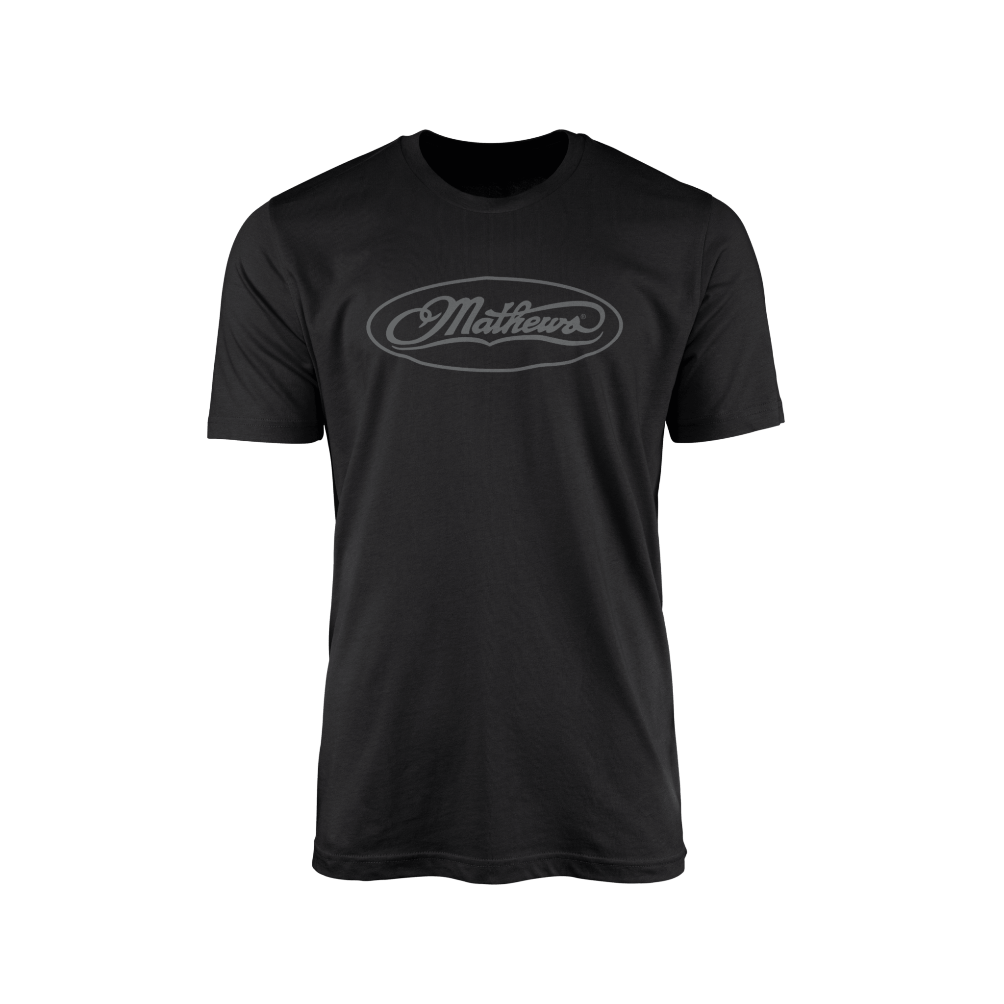 MATHEWS | CLASSIC LOGO | BLACK | T-SHIRTS – TENRING ARCHERY