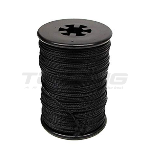 Filo Nylon Per Corde D'Arco BCY #400 - Colore Argento, 10 Iarde - Nock & Peep Servicing
