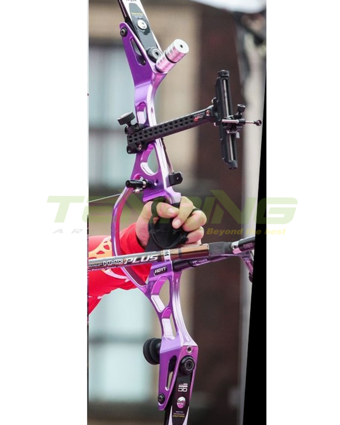 Riser Recourbé Hoyt GPX Main Droite 25 Pouces - Occasion En Excellent état, Tir à La Cible