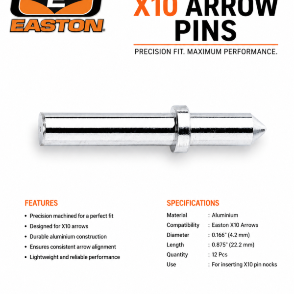 EASTON | X10 PIN  | ARROWS & ACCESORIOS  | ARROW PINS