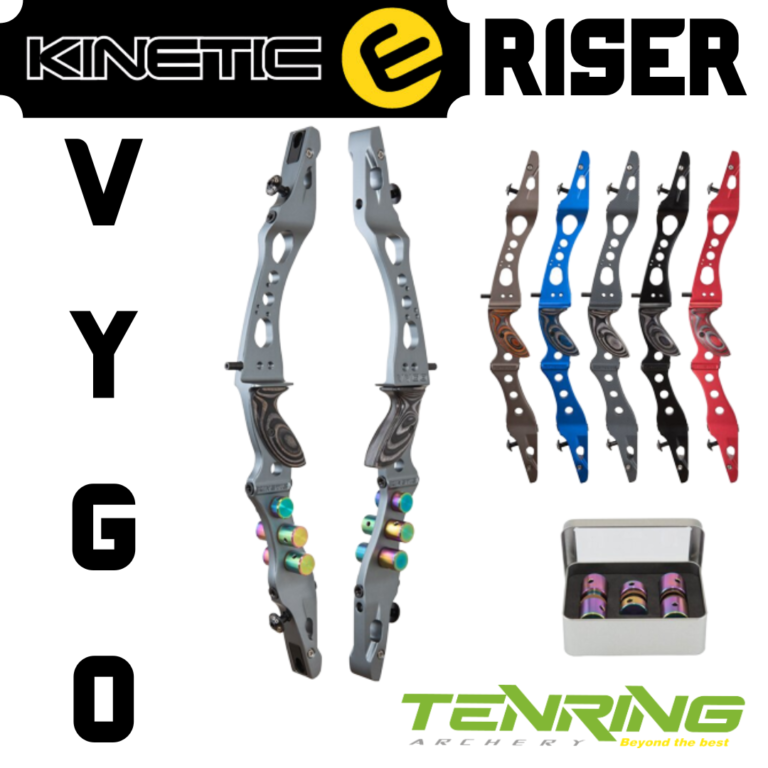 KINETIC | VYGO | RISER | 25″ | RECURVE BOW – TENRING ARCHERY