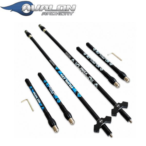 AVALON | TYRO A3 | COMPLETE SET | STABILISER SET | RECURVE BOW