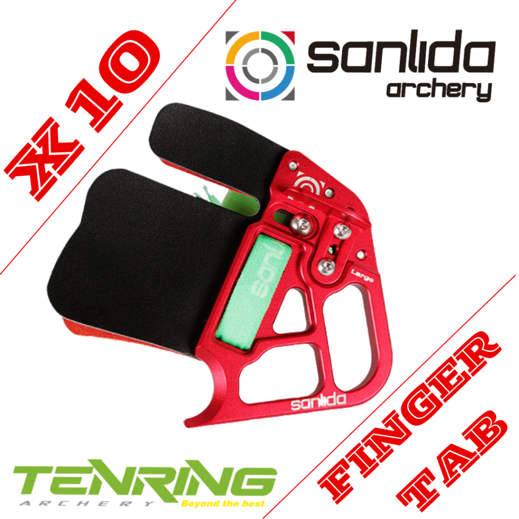 SANLIDA X10 FINGER TAB RECURVE BOW TENRING ARCHERY