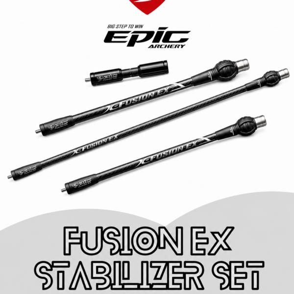 EPIC | FUISON EX CARBON | RECURVE STABILISER SET | RECURVE BOW