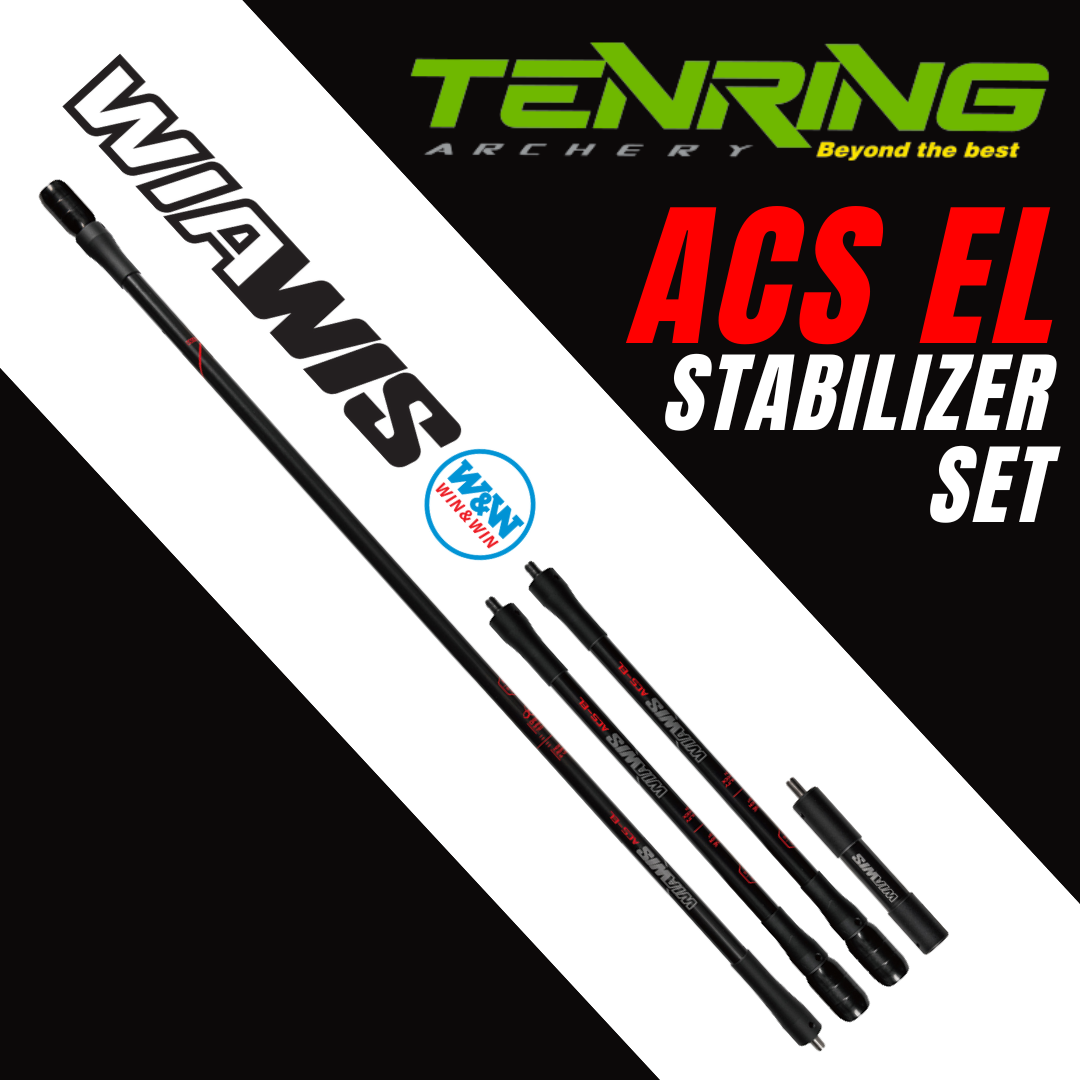 WIAWIS | ACS-EL | STABILIZER SET | RECURVE BOW – TENRING ARCHERY