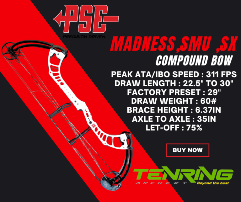 PSE | MADNESS | SMU, SX | COMPOUND BOW – TENRING ARCHERY