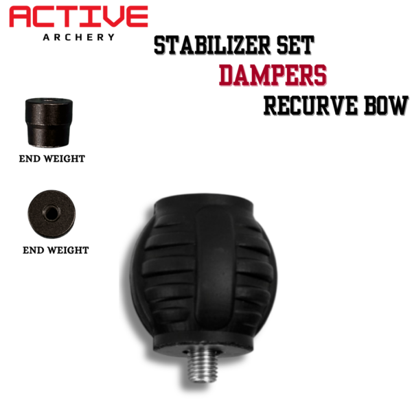 ACTIVE ARCHERY | DAMPERS | STABILIZER | RECURVE BOW