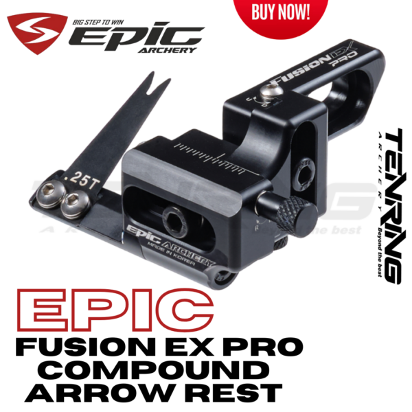 EPIC ARCHERY | FUSION EX PRO | COMPOUND ARROWREST | COMPOUND BOW