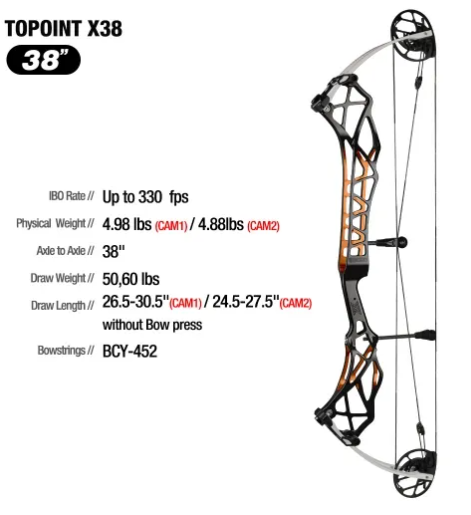TOPOINT | X 38 | COMPOUND BOW