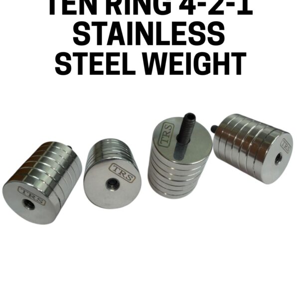 TENRING | 4-2-1 | STAINLESS STEEL | WEIGHTS