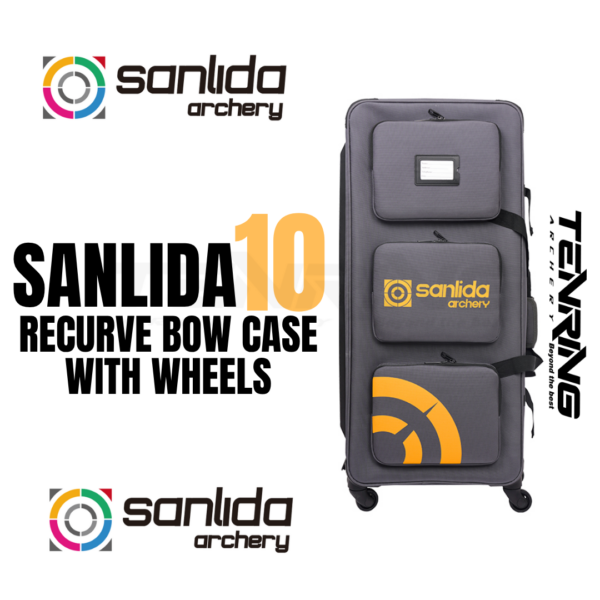 SANLIDA | 10 | RECURVE BOW CASE WITH WHEEL