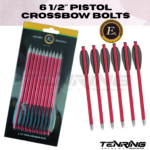 EK ARCHERY | 6 1/2" ALUMINIUM | PISTOL CROSSBOW BOLTS