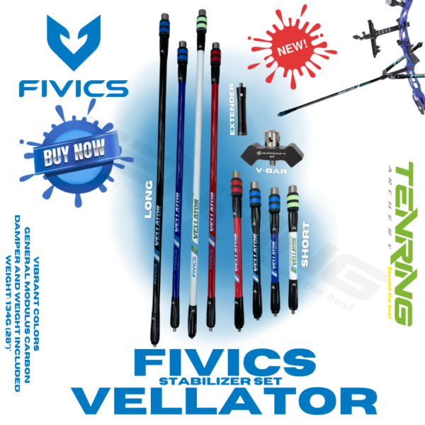FIVICS | VELLATOR | STABILIZER SET | RECURVE BOW