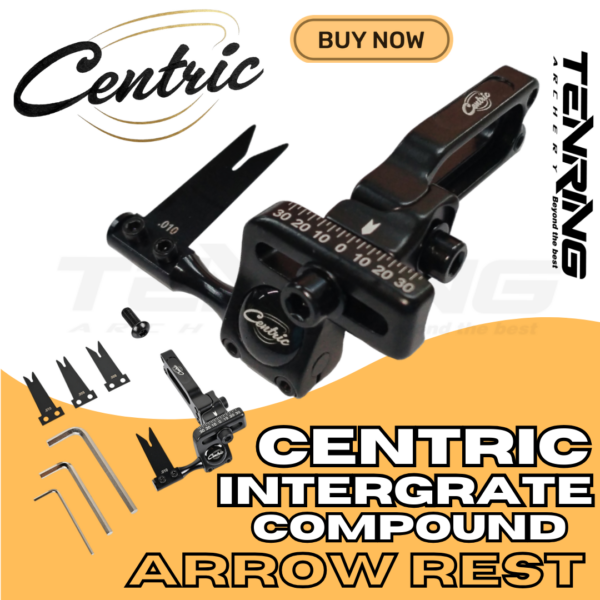 CENTRIC | CENTRIC INTERGRATE ARROW REST  | COMPOUND ARROWREST | COMPOUND BOW
