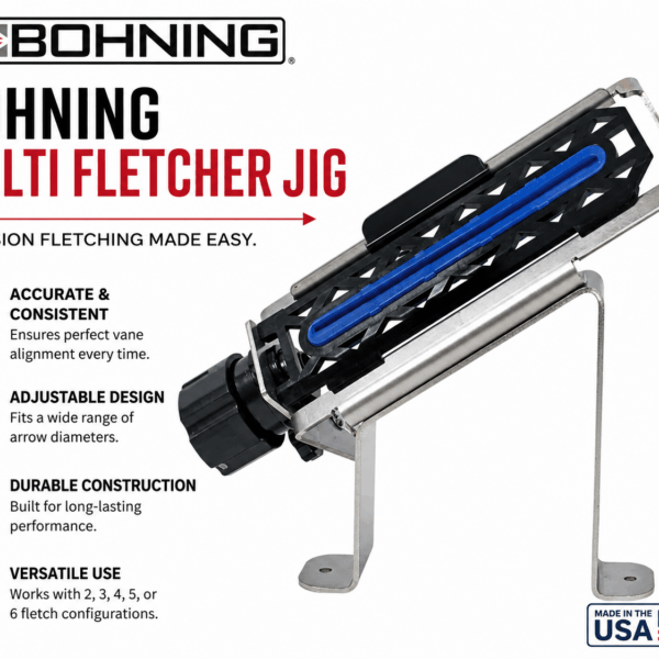 BOHNING | MULTI FLETCHER JIG | TOOLS & ACCESSORIES | FLETCHING JIG