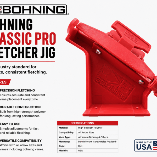 BOHNING | CLASSIC PRO | FLETCHING JIG | TOOLS & ACCESSIORS