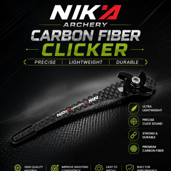 NIK'A ARCHERY | CARBON FIBER | CLICKER