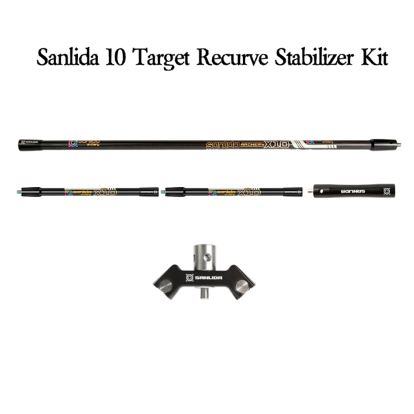 SANLIDA | X10 RECURVE | STABILIZER SET WITH DAMPER