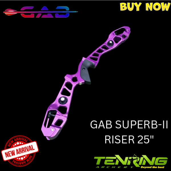 GAB GRAND BOWMAN ARCHERY | SUPERB-II | RISER | RECURVE BOW