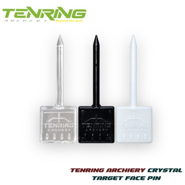 TENRING ARCHIERY | CRYSTAL TARGET | FACE PIN